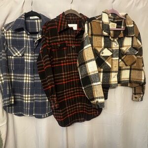 Plaid Flannel Shirt Collection